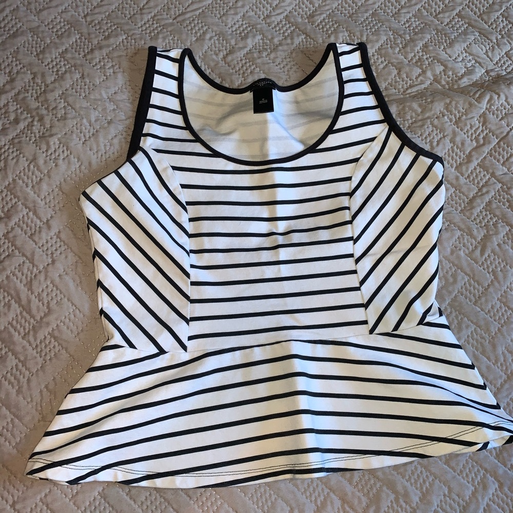 Ann Taylor peplum tank